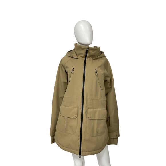 Burton 'Prowess' Beige Polyester Insulated Jacket Size L - Picture 1 of 4